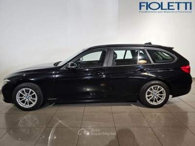 BMW Serie 3 318d (F30/F31) 318D TOURING BUSINESS ADVANTAGE AUT. Nero usata Manerbio