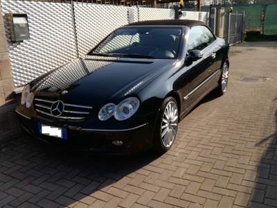 Mercedes-Benz CLK PERFETTA QUALSIASI PROVA GOMME NUOVE TAGLIANDI MERCEDES Nero usata Castelsardo