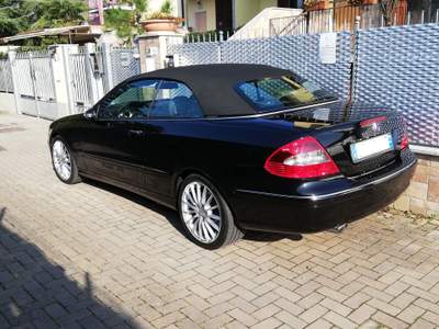 Mercedes-Benz CLK PERFETTA QUALSIASI PROVA GOMME NUOVE TAGLIANDI MERCEDES Nero usata Castelsardo