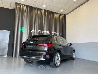 Audi A3 SPB 35 TFSI S tronic Business Advanced Nero usata Leini