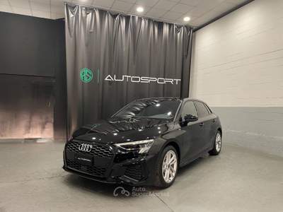 Audi A3 SPB 35 TFSI S tronic S line edition Nero usata Leini
