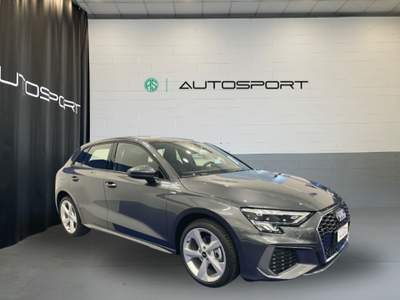 Audi A3 SPB 35 TFSI S tronic S line edition Nero usata Leini