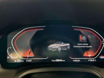 BMW Serie 4 420i 420 i Cabrio Msport Grigio usata Pieve di Cento
