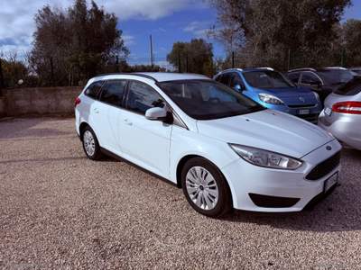 Ford Focus Focus 1.5 TDCi 95 CV S&S SW Business Bianco usata San Michele Salentino