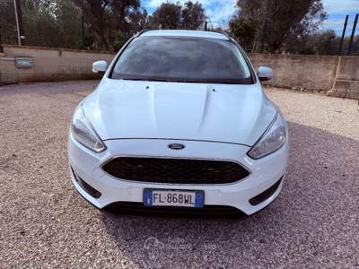Ford Focus Focus 1.5 TDCi 95 CV S&S SW Business Bianco usata San Michele Salentino
