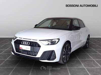 Audi A1 sportback 30 1.0 tfsi 116cv identity black s tronic Bianco usata Cremona