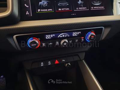 Audi A1 sportback 30 1.0 tfsi 116cv identity black s tronic Bianco usata Cremona