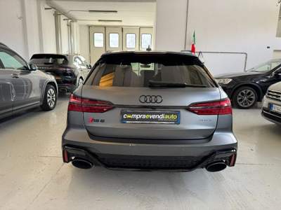Audi RS 6 Avant 4.0 TFSI V8 quattro tiptronic FULL OPTIONAL Grigio usata Bergamo