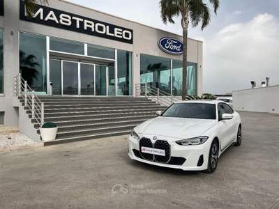 BMW Serie 4 Gran Coupé 420d 420d xDrive 48V Sport Bianco usata Lucugnano