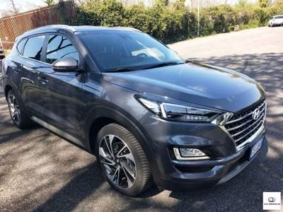Hyundai Tucson 1.6 T-GDI 4WD DCT Exellence Grigio usata Roma