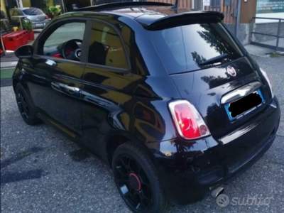 Fiat 500 500 S 90 CV Tetto apribile neopatentati Nero usata Cassano Magnago