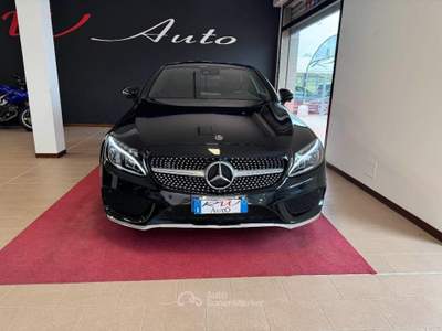 Mercedes-Benz Classe C C 220d 4Matic Automatic Coupé Premium Nero usata Ponte di Piave