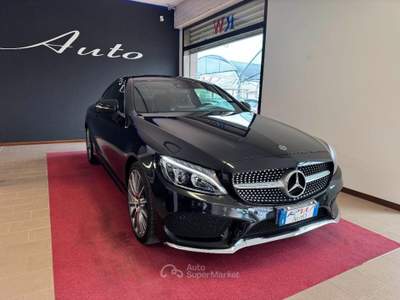 Mercedes-Benz Classe C C 220d 4Matic Automatic Coupé Premium Nero usata Ponte di Piave