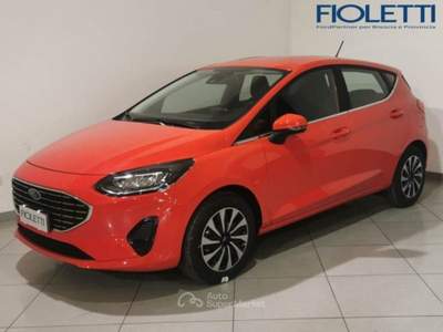 Ford Fiesta 7ª SERIE 1.1 75 CV 5 PORTE TITANIUM Rosso usata Manerbio