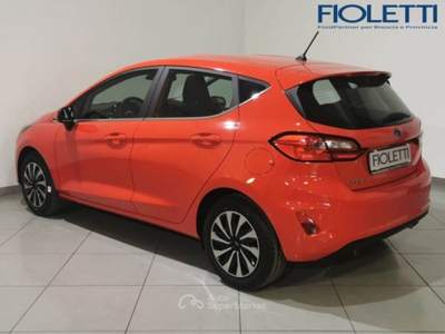 Ford Fiesta 7ª SERIE 1.1 75 CV 5 PORTE TITANIUM Rosso usata Manerbio