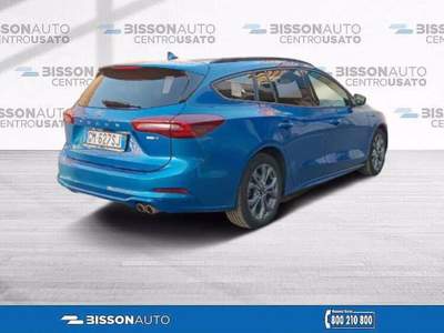 Ford Focus Focus SW 1.0t ecoboost h ST-Line X 125cv Blu/Azzurro usata Grumolo delle Abbadesse