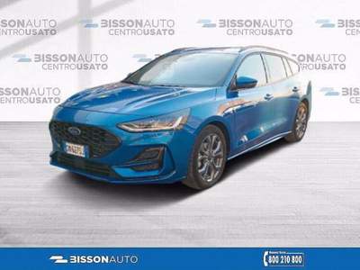 Ford Focus Focus SW 1.0t ecoboost h ST-Line X 125cv Blu/Azzurro usata Grumolo delle Abbadesse