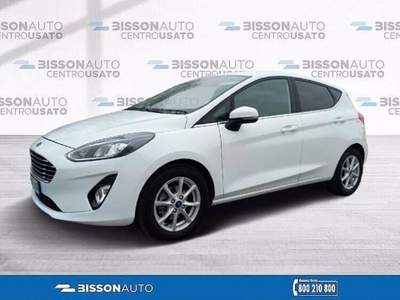 Ford Fiesta 5p 1.0 ecoboost hybrid Titanium s&s 125cv my20.75 Bianco usata Grumolo delle Abbadesse