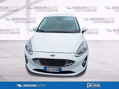 Ford Fiesta 5p 1.0 ecoboost hybrid Titanium s&s 125cv my20.75 Bianco usata Grumolo delle Abbadesse