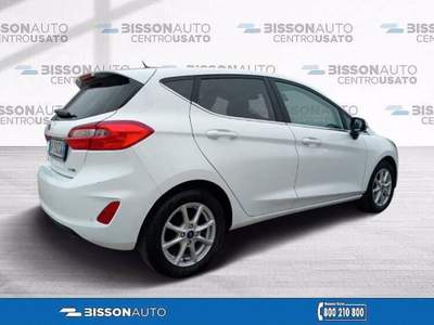 Ford Fiesta 5p 1.0 ecoboost hybrid Titanium s&s 125cv my20.75 Bianco usata Grumolo delle Abbadesse