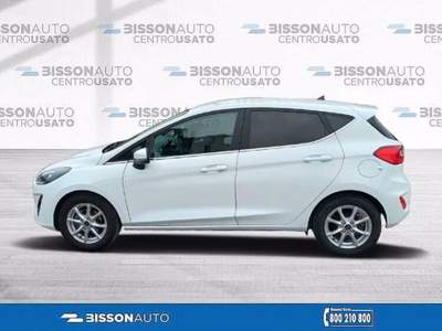 Ford Fiesta 5p 1.0 ecoboost hybrid Titanium s&s 125cv my20.75 Bianco usata Grumolo delle Abbadesse