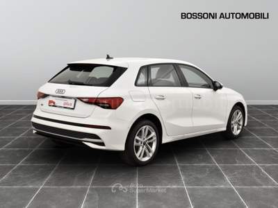 Audi A3 sportback 1.5 tfsi e 204cv business s tronic Bianco usata Cremona