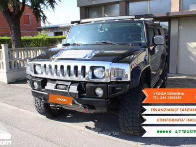 Hummer H2 6.0 V8 Luxury Nero usata Pizzighettone