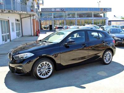 BMW Serie 1 118d 118d 5p. Business Advantage Nero usata Padula