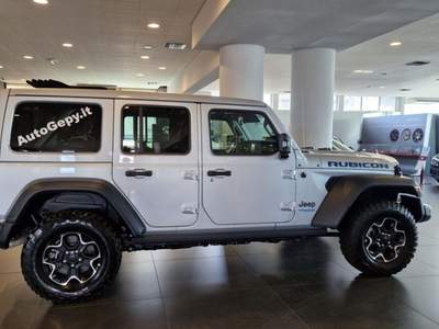 Jeep Wrangler Unlimited 2.0 PHEV ATX 4xe Rubicon Grigio usata Modena