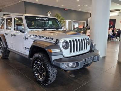 Jeep Wrangler Unlimited 2.0 PHEV ATX 4xe Rubicon Grigio usata Modena
