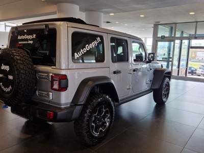 Jeep Wrangler Unlimited 2.0 PHEV ATX 4xe Rubicon Grigio usata Modena