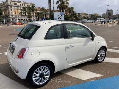 Fiat 500 1.3 mjt Lounge 95cv Bianco usata Cagliari