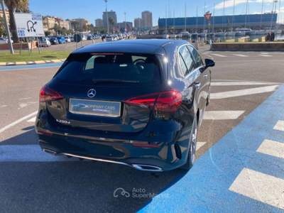 Mercedes-Benz Classe A 200 d AMG Line Premium auto Nero usata Cagliari