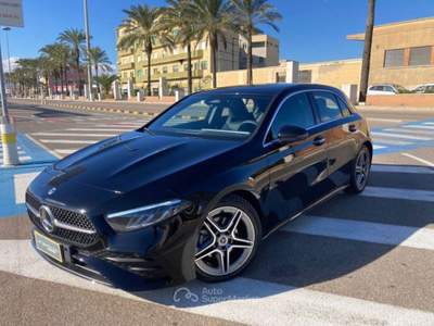 Mercedes-Benz Classe A 200 d AMG Line Premium auto Nero usata Cagliari