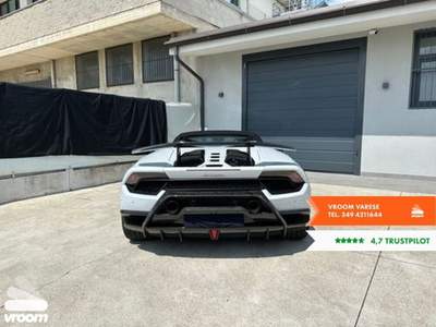 Lamborghini Huracán Huracï¿½n 5.2 V10 Performante Spyder Bianco usata Varese