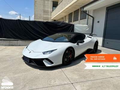 Lamborghini Huracán Huracï¿½n 5.2 V10 Performante Spyder Bianco usata Varese