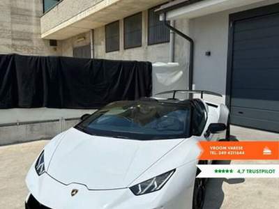 Lamborghini Huracán Huracï¿½n 5.2 V10 Performante Spyder Bianco usata Varese