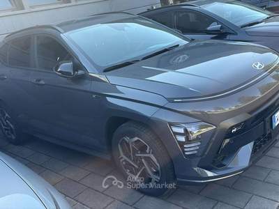 Hyundai Kona HEV 1.6 DCT NLine Grigio usata Reggio nell'Emilia