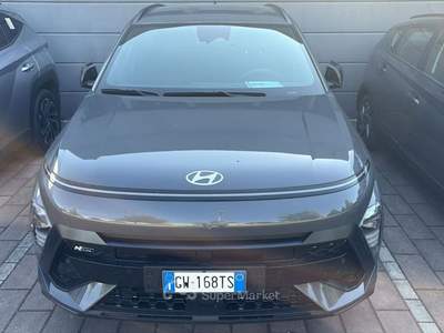 Hyundai Kona HEV 1.6 DCT NLine Grigio usata Reggio nell'Emilia