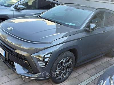 Hyundai Kona HEV 1.6 DCT NLine Grigio usata Reggio nell'Emilia