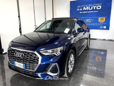 Audi Q3 SPB 35 TDI S tronic S line edition TETTO-IVA ESP. Blu/Azzurro usata Medesano