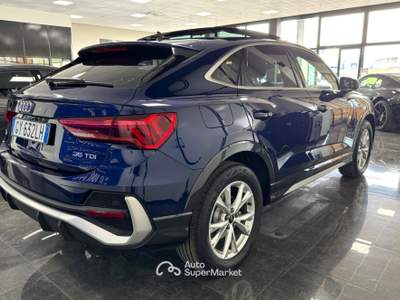 Audi Q3 SPB 35 TDI S tronic S line edition TETTO-IVA ESP. Blu/Azzurro usata Medesano