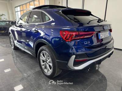 Audi Q3 SPB 35 TDI S tronic S line edition TETTO-IVA ESP. Blu/Azzurro usata Medesano