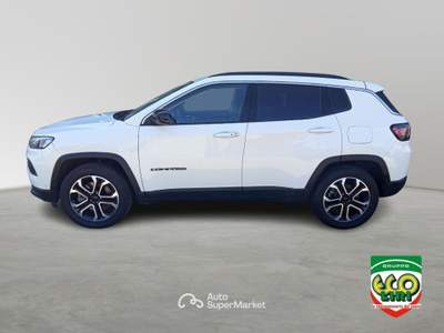 Jeep Compass 1.3 Turbo T4 190 CV PHEV AT6 4xe Limited Bianco usata Cassino