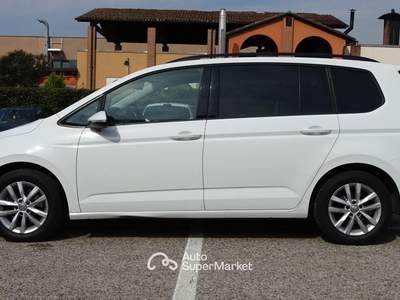 Volkswagen Touran 1.6 TDI 115 CV SCR DSG Comfortline BlueMotion Tech Bianco usata Colognola ai Colli