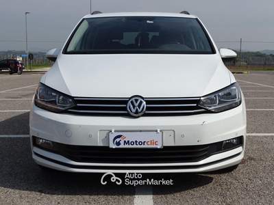 Volkswagen Touran 1.6 TDI 115 CV SCR DSG Comfortline BlueMotion Tech Bianco usata Colognola ai Colli