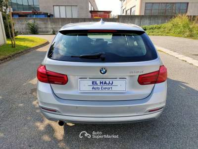BMW Serie 3 318d 318 318d Touring Business Advantage Argento usata TRAVAGLIATO