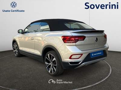 Volkswagen T-Roc Cabriolet 1.5 TSI ACT DSG Style Argento usata Bologna