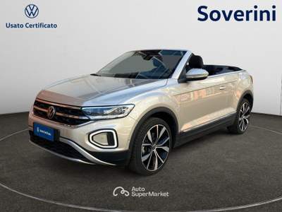 Volkswagen T-Roc Cabriolet 1.5 TSI ACT DSG Style Argento usata Bologna