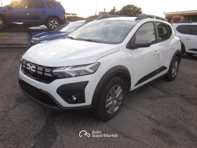 Dacia Sandero 1.2 ECO-G 120 STEPWAY EXPRESSION Bianco usata ROMA